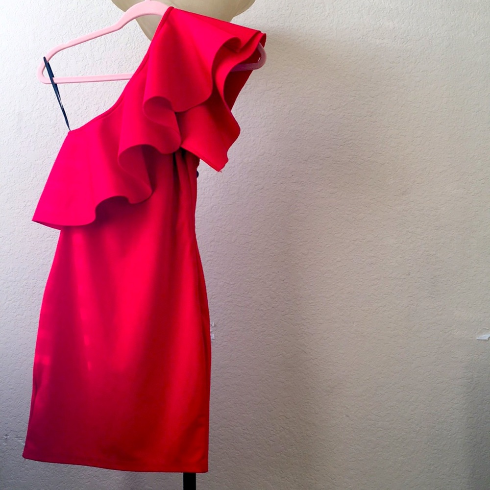 Red dress